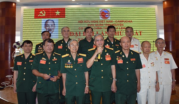 Thành lập Hội Hữu nghị Việt Nam - Campuchia cựu quân tình nguyện Cơ quan Chính trị Bộ tư lệnh 719