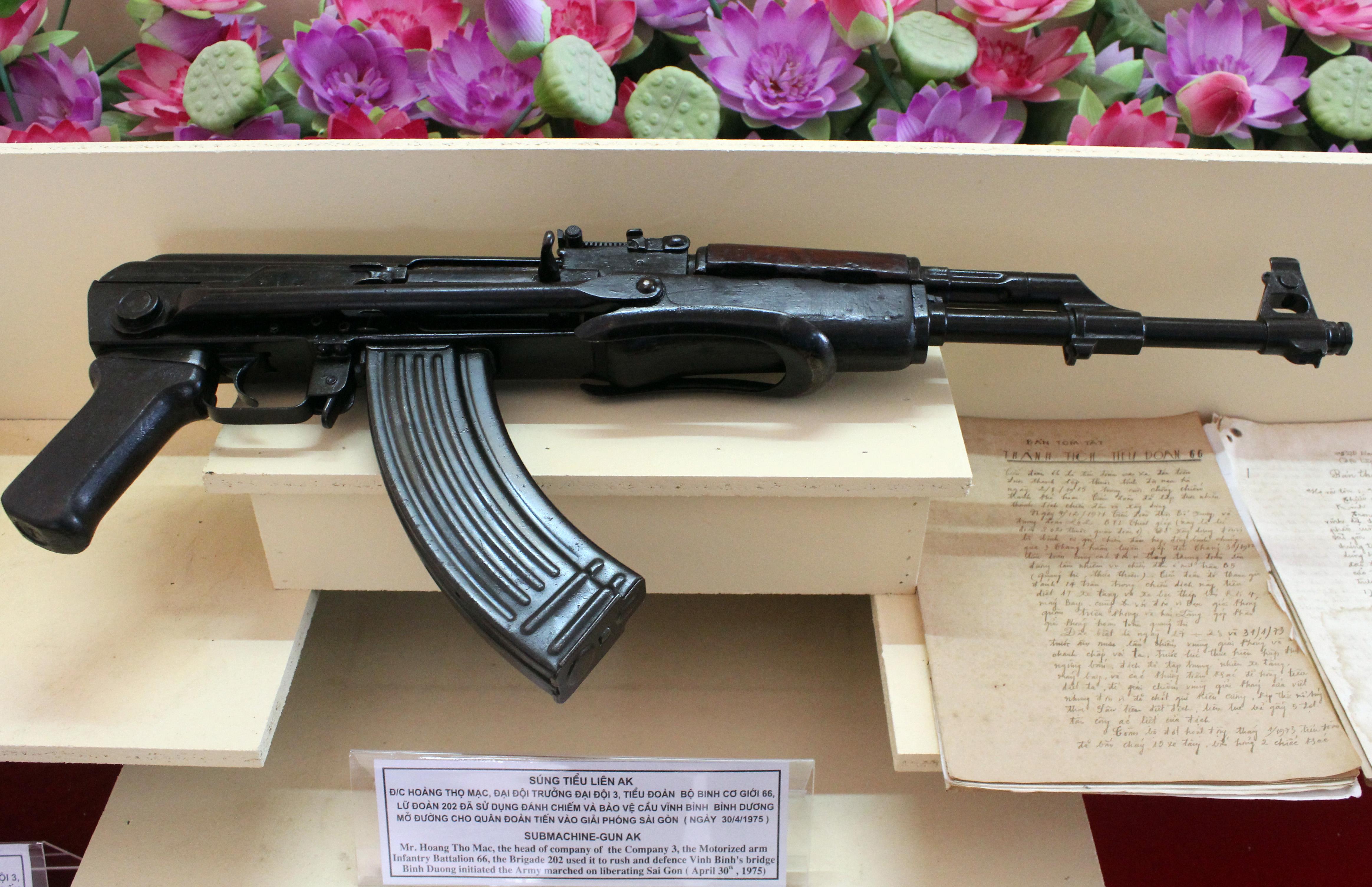 Khẩu súng của Anh hùng Hoàng Thọ Mạc

