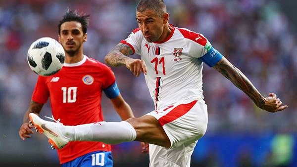 1 giờ ngày 23-6, bảng E, Serbia - Thụy Sĩ: 1 thắng 10?