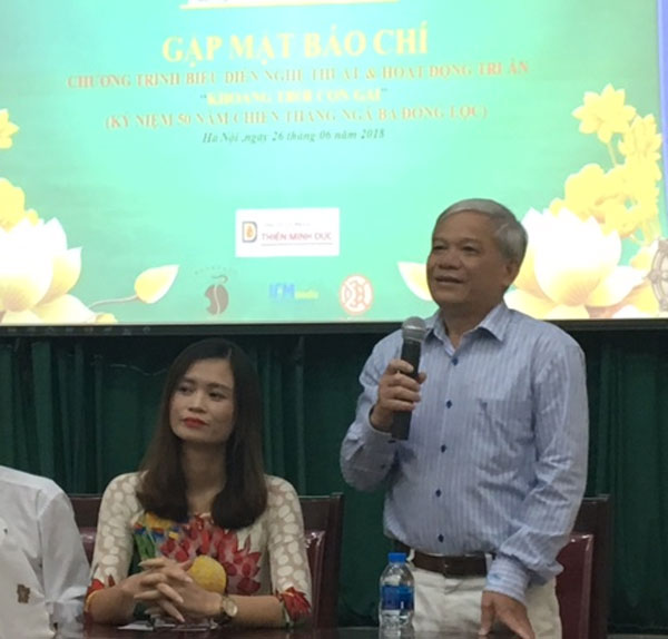 Dàn dựng vở kịch về 10 nữ thanh niên xung phong hy sinh ở Ngã ba Đồng Lộc