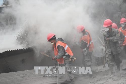 Hơn 330 người mất tích trong vụ núi lửa phun trào ở Guatemala