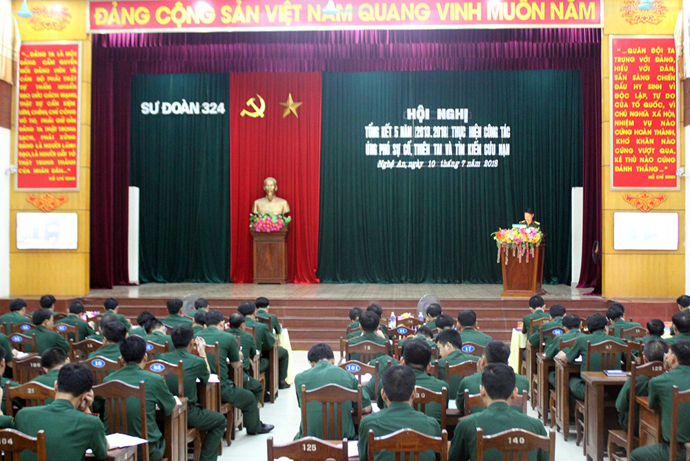 Sư đoàn 324 (Quân khu 4): Chủ động giúp dân phòng chống thiên tai, tìm kiếm cứu nạn