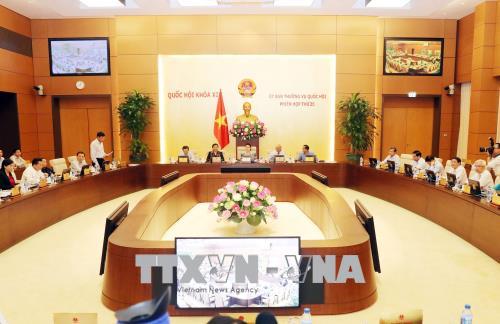 Khai mạc Phiên họp thứ 25 của Ủy ban Thường vụ Quốc hội