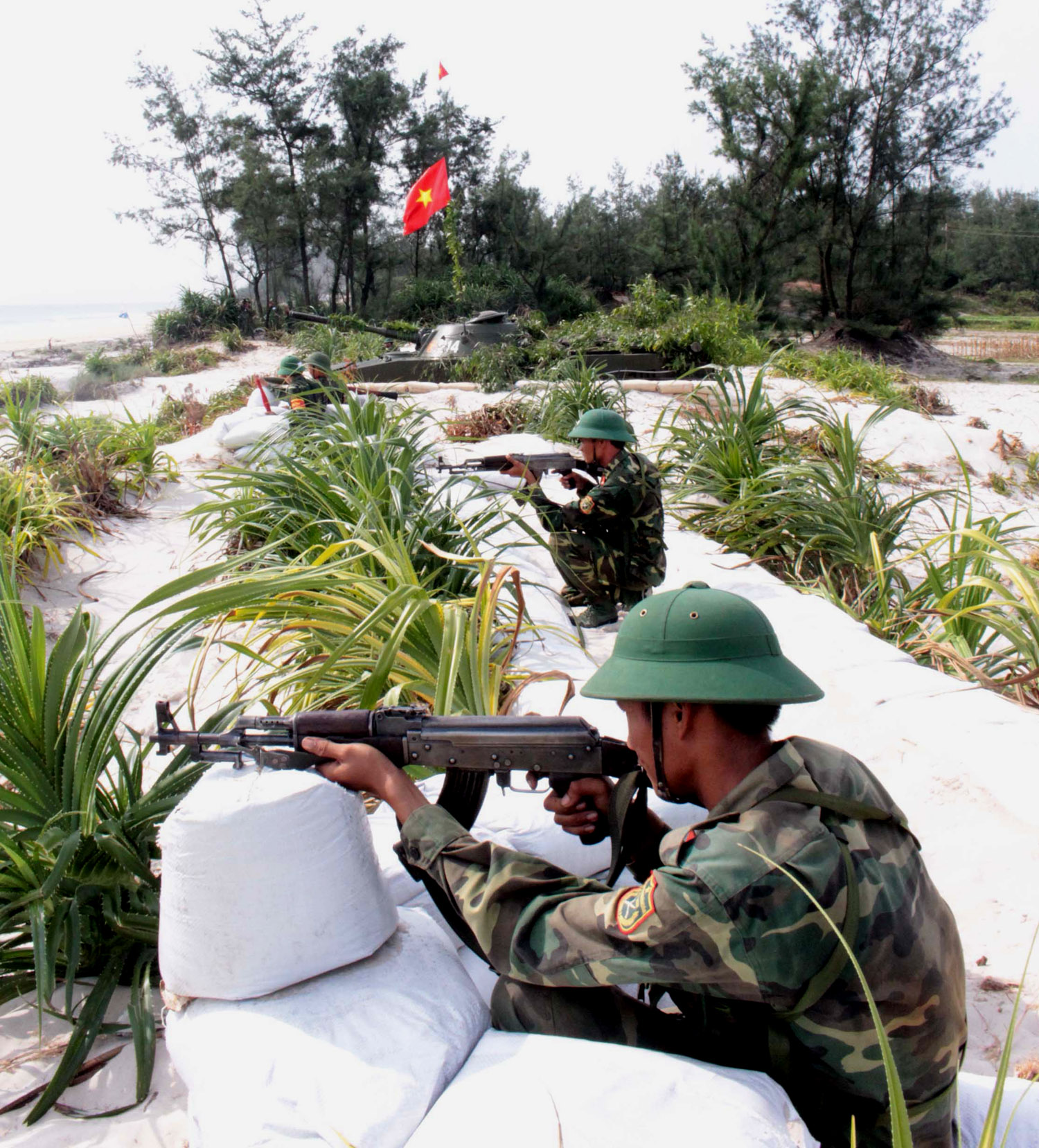  Tỉnh Quảng Trị  diễn tập Khu vực phòng thủ năm 2018