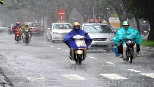 Các tỉnh từ Thanh Hóa đến Quảng Bình có mưa to đến rất to
