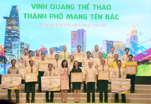 Bế mạc Đại hội Thể dục thể thao TP Hồ Chí Minh lần thứ VIII năm 2018