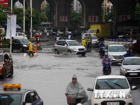 Mưa lớn ở các tỉnh Bắc Bộ và Bắc Trung Bộ 