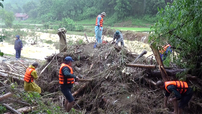 LLVT Thanh Hóa tập trung tìm kiếm các nạn nhân mất tích