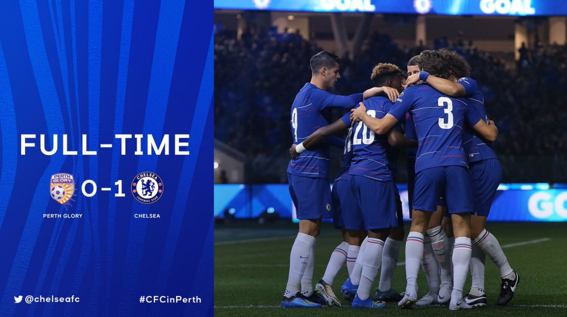 Chelsea thắng trận đầu tiên dưới thời HLV Maurizio Sarri