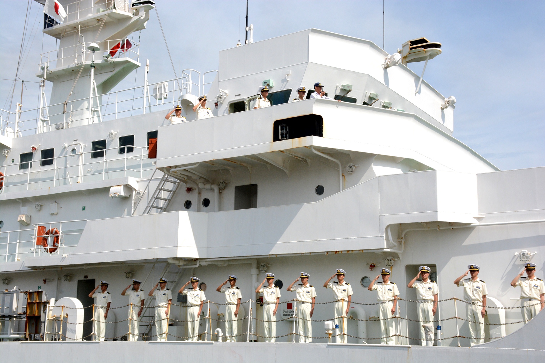  Thủy thủ và học viên tàu KOJIMA của Nhật Bản thăm thành phố Đà Nẵng