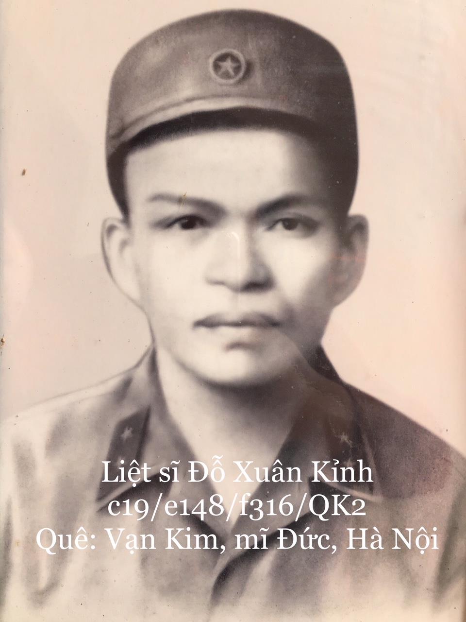 Mong tìm được phần mộ liệt sĩ Đỗ Xuân Kỉnh

