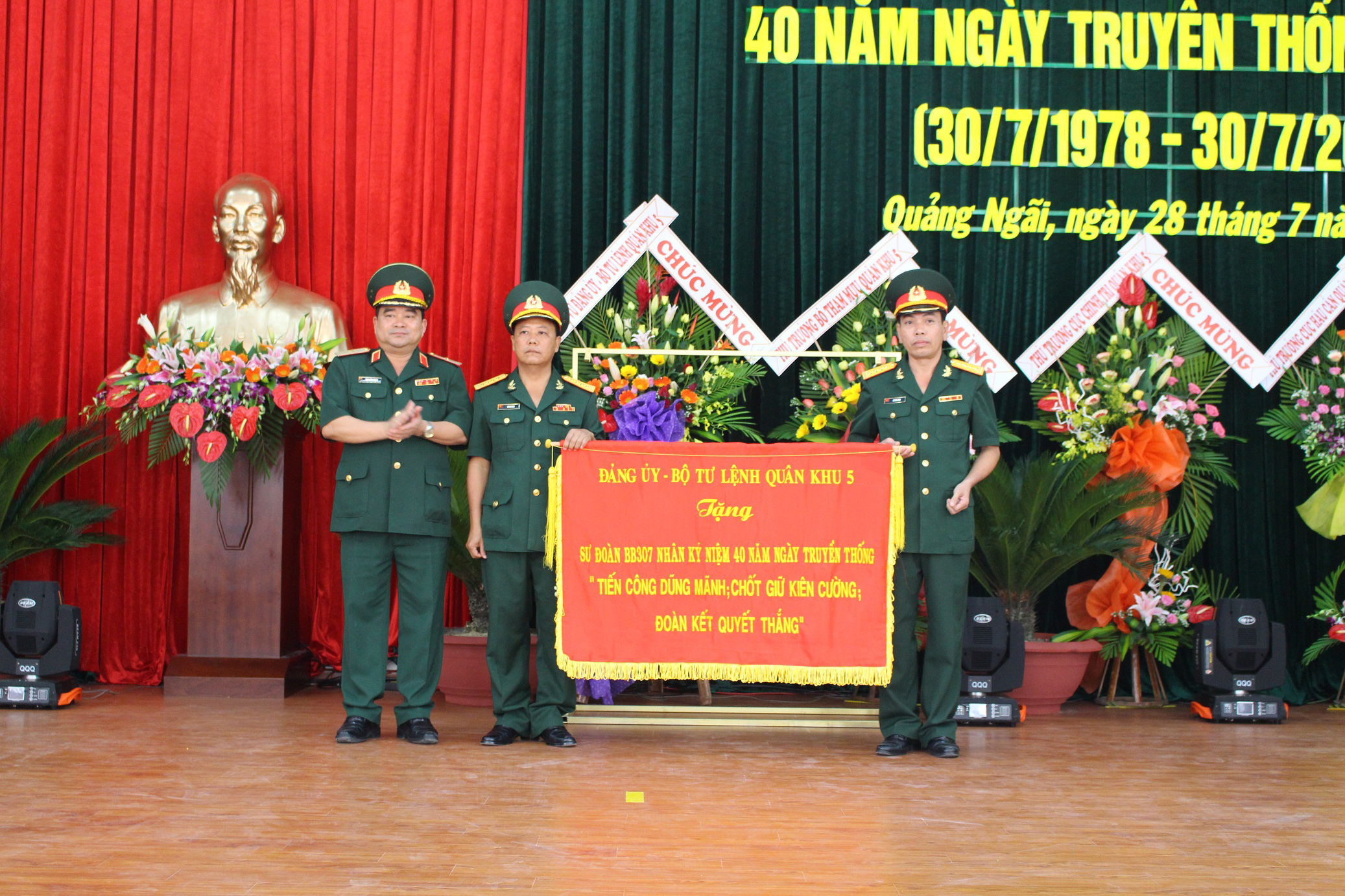 Sư đoàn 307 kỷ niệm 40 năm Ngày truyền thống