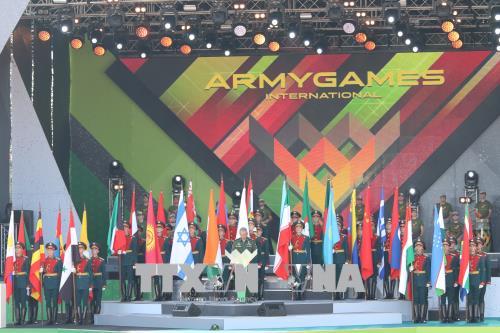 Thượng tướng Phan Văn Giang dự Lễ khai mạc Hội thao quân sự quốc tế “Armygames - 2018”