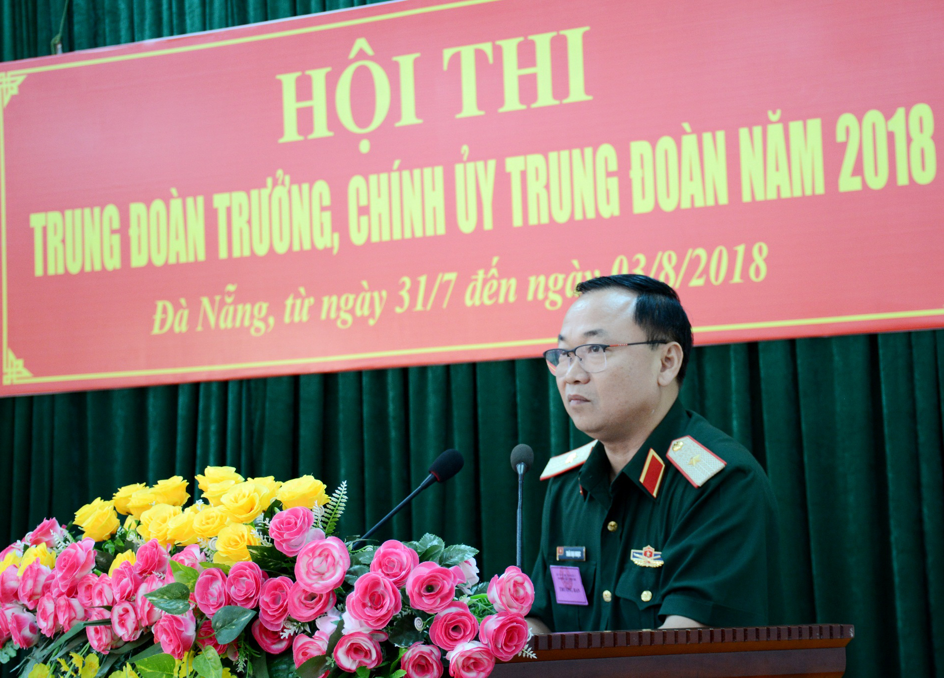 Quân khu 5 khai mạc Hội thi trung đoàn trưởng, chính ủy trung đoàn bộ binh giỏi