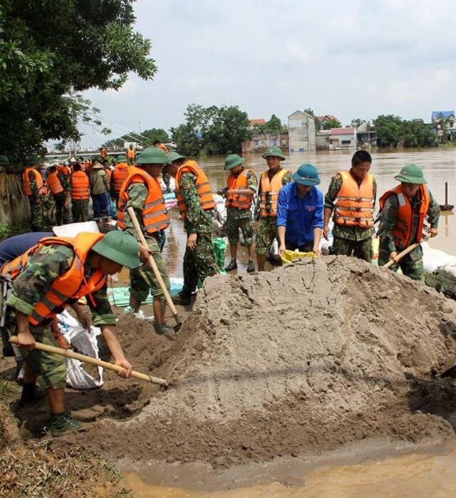 Quân đội tích cực trong phòng, chống và khắc phục hậu quả mưa lũ