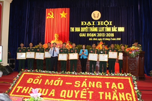 Đại hội Thi đua quyết thắng LLVT tỉnh Bắc Ninh giai đoạn 2013 - 2018

