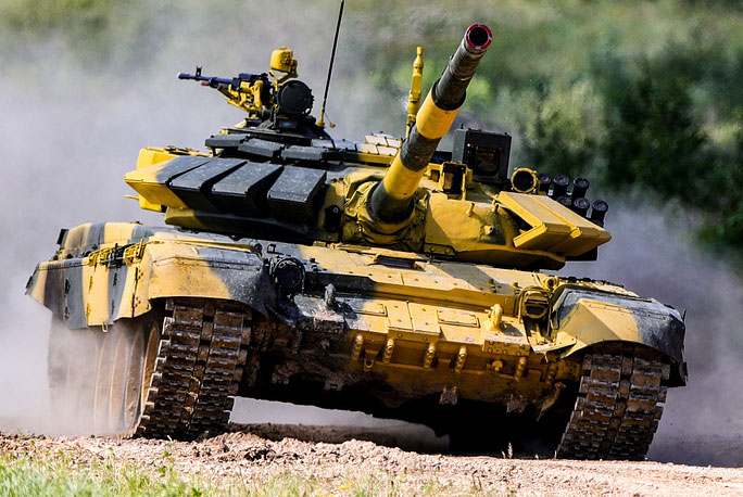 Xe tăng các nước tranh tài tại Nga