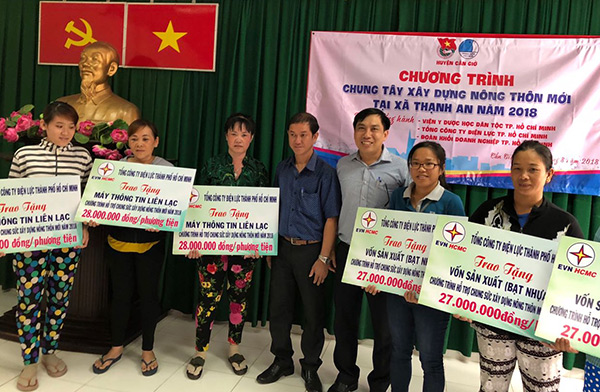 Gần 500 triệu đồng hỗ trợ xây dựng nông thôn mới tại xã đảo Thạnh An