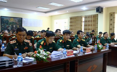 Tập huấn công tác hậu cần cho cán bộ Quân đội nhân dân Lào