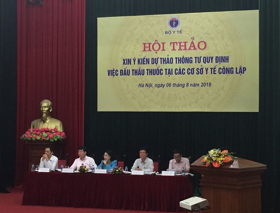 Công tác đấu thầu thuốc là một nhiệm vụ quan trọng của ngành y tế