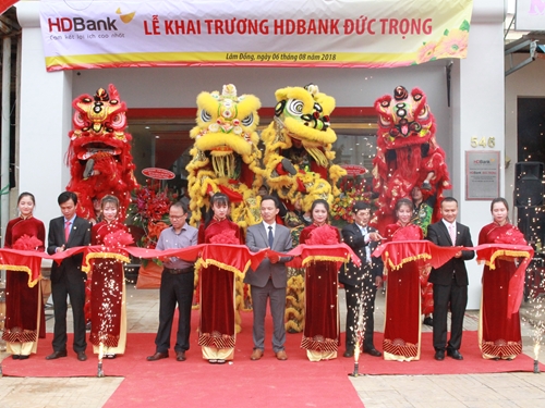 Khai trương HDBank Đức Trọng và  HDBank Minh Lương