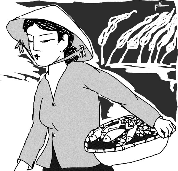 Mùa ngập sau nhà