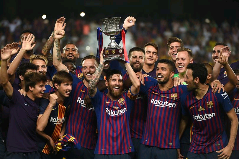 Thắng kịch tính Sevilla, Barca vô địch Siêu cúp Tây Ban Nha 2018