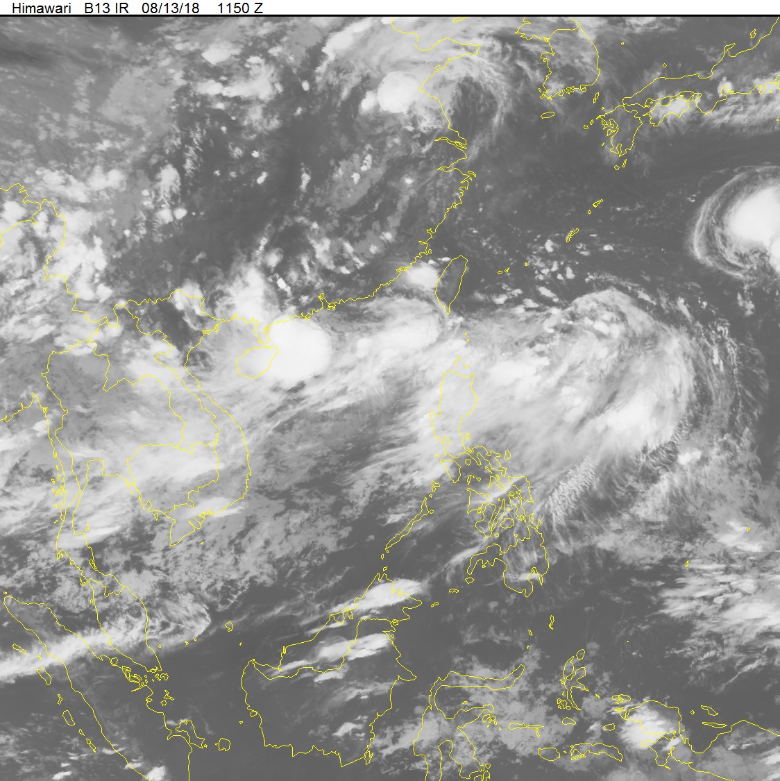 Bão số 4 có khả năng đổi hướng, dịch chuyển về phía Bắc Tây Bắc và mạnh thêm
