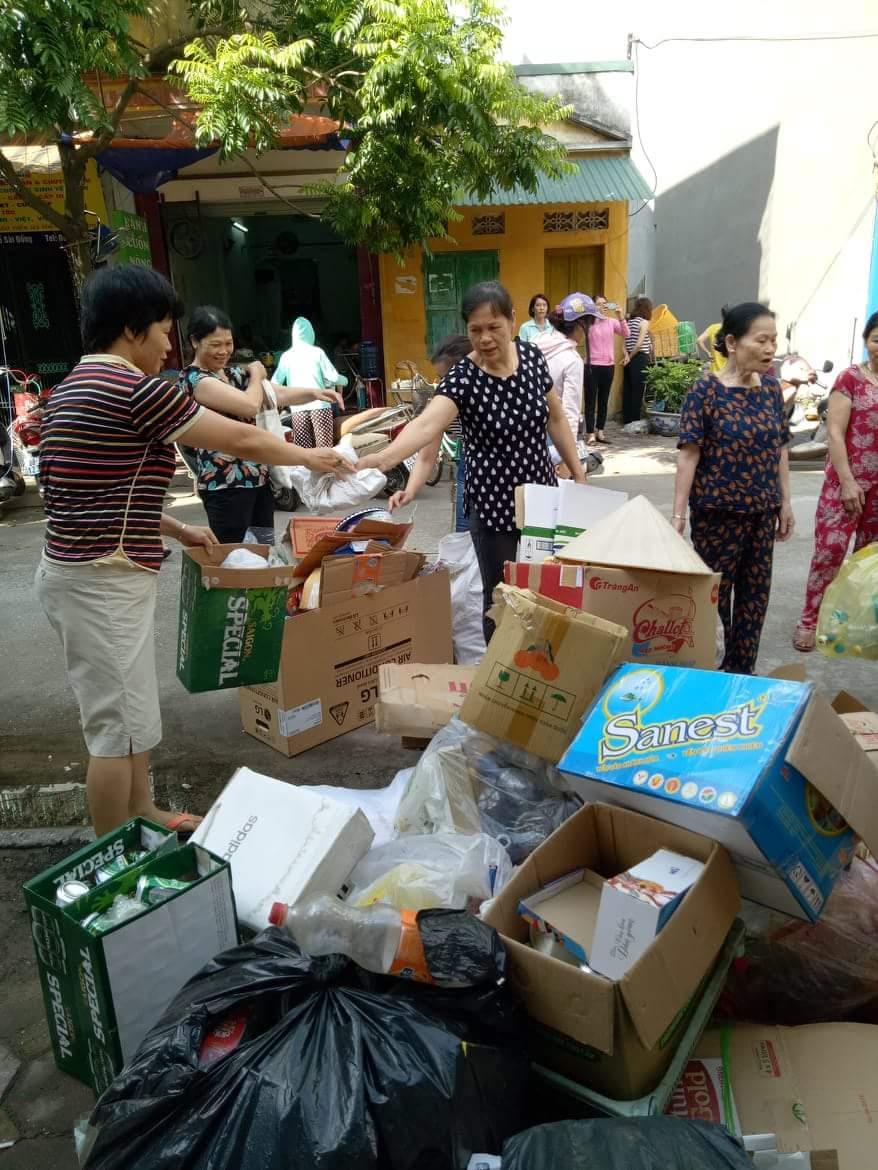 Phong trào thu gom phế liệu bảo vệ môi trường