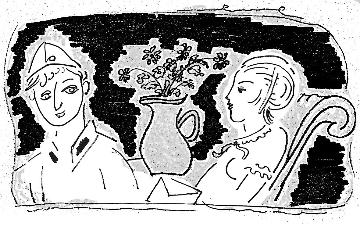 Cô đơn bay trong đêm tháng Tám