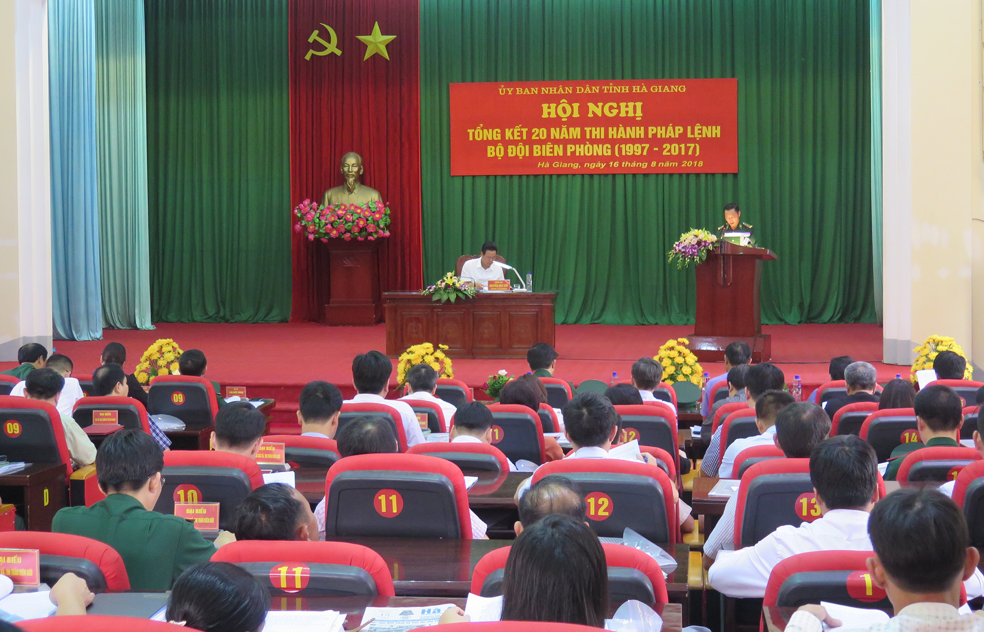 Hà Giang tổng kết 20 năm thi hành Pháp lệnh Bộ đội biên phòng
