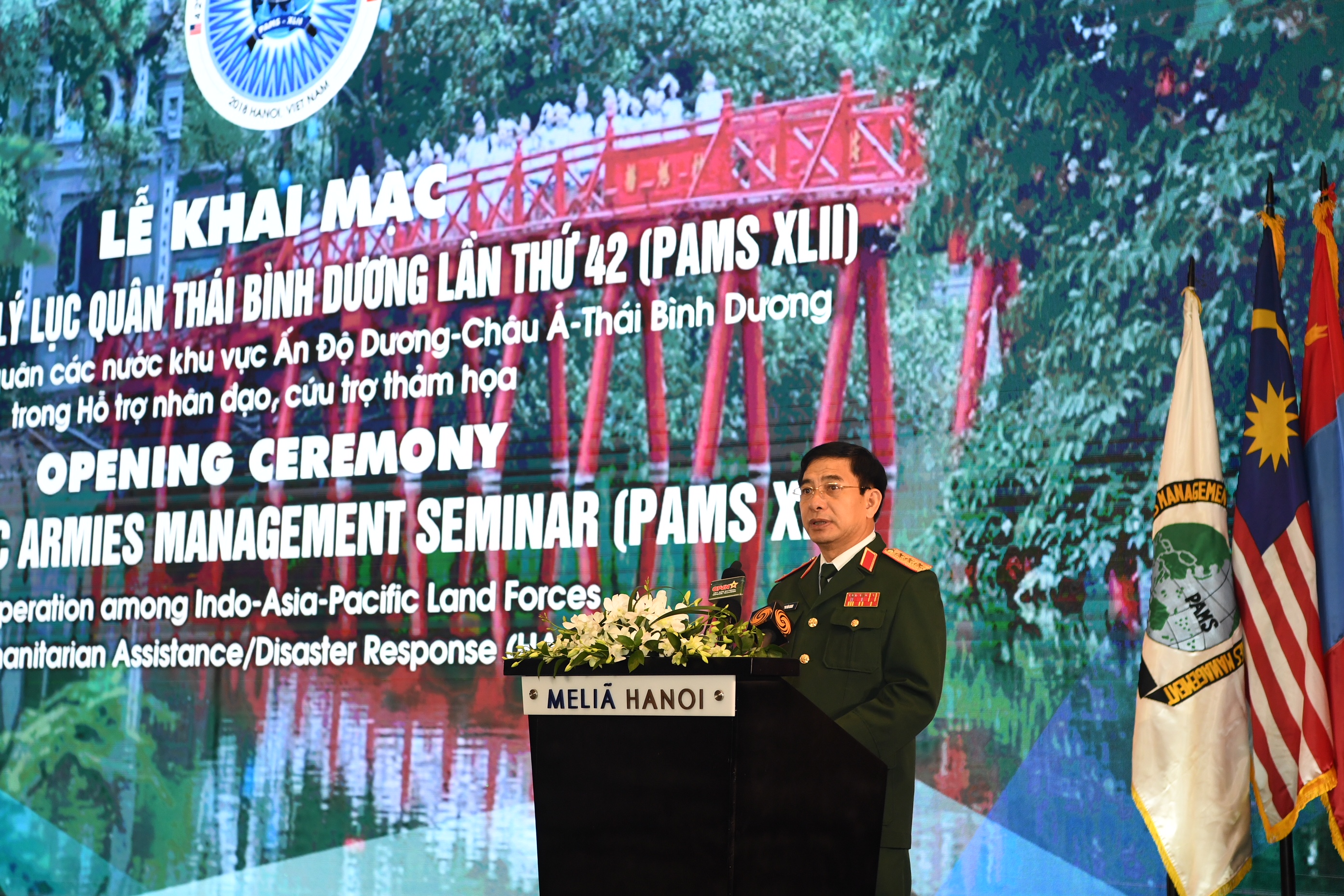 Hội thảo Quản lý Lục quân Thái Bình Dương lần thứ 42 khai mạc tại Hà Nội