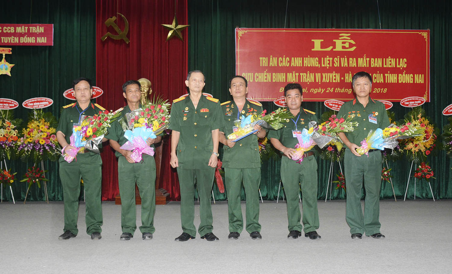 Ra mắt Ban liên lạc cựu chiến binh Mặt trận Vị Xuyên - Hà Tuyên tỉnh Đồng Nai

