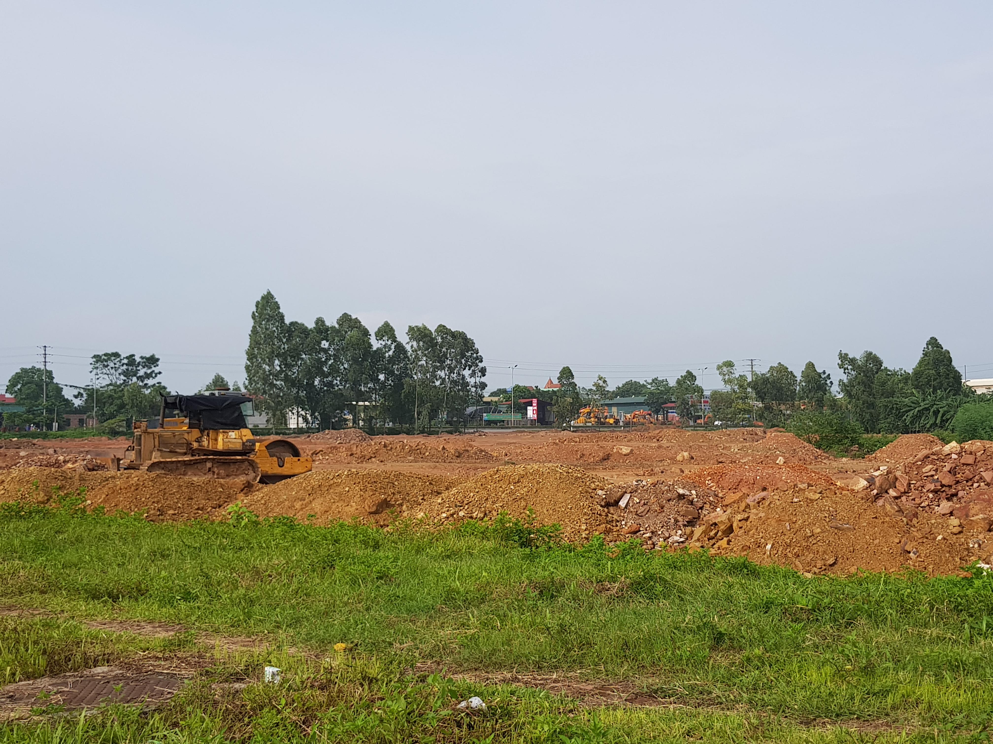 Chưa được giao đất đã tự ý san lấp mặt bằng