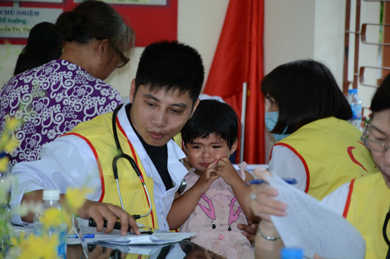 Hội Bác sĩ tình nguyện khám bệnh, cấp thuốc cho gần 3.000 lượt người