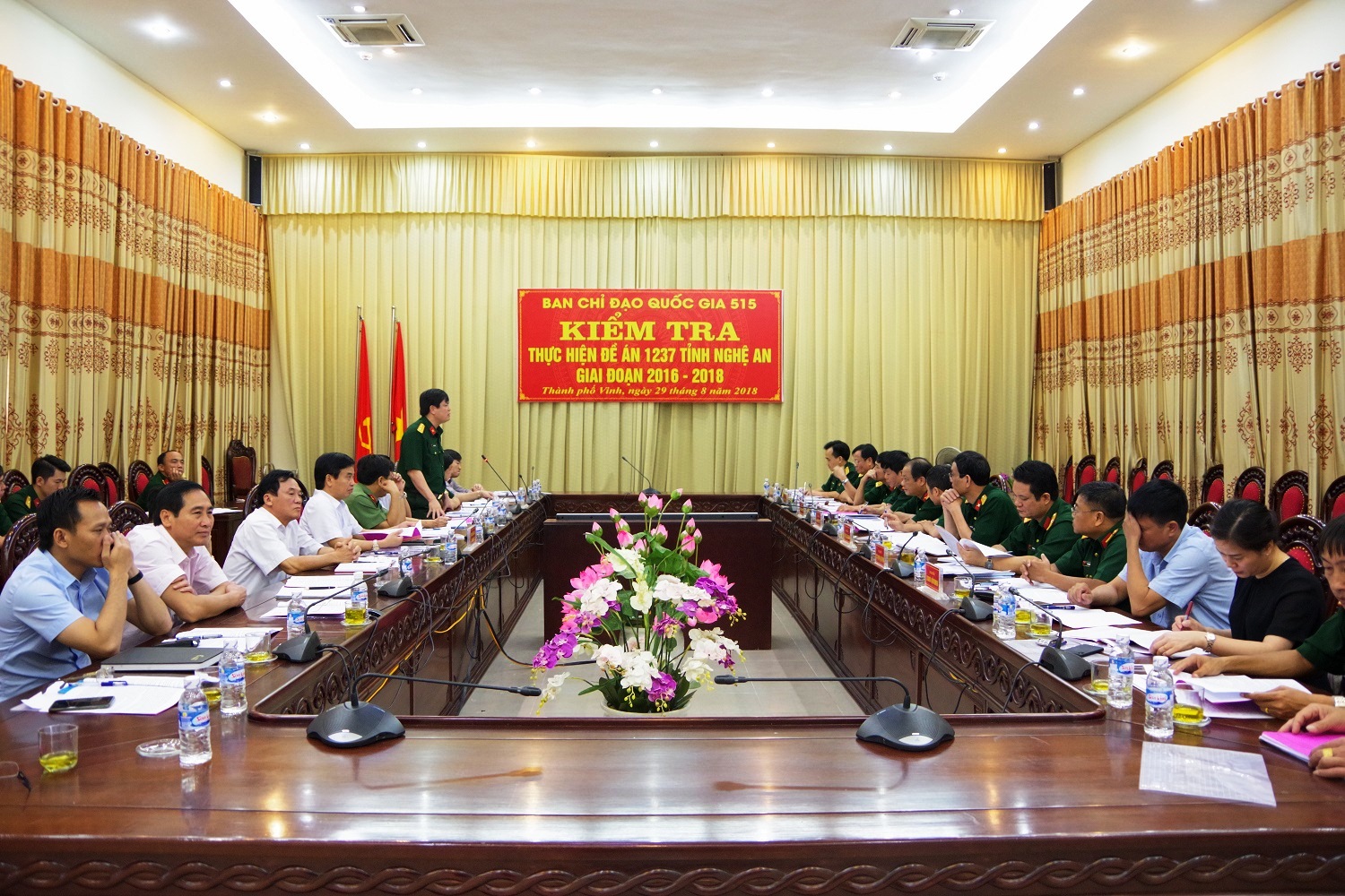 Ban chỉ đạo Quốc gia 515 kiểm tra công tác tìm kiếm, quy tập hài cốt liệt sĩ tại tỉnh Nghệ An

