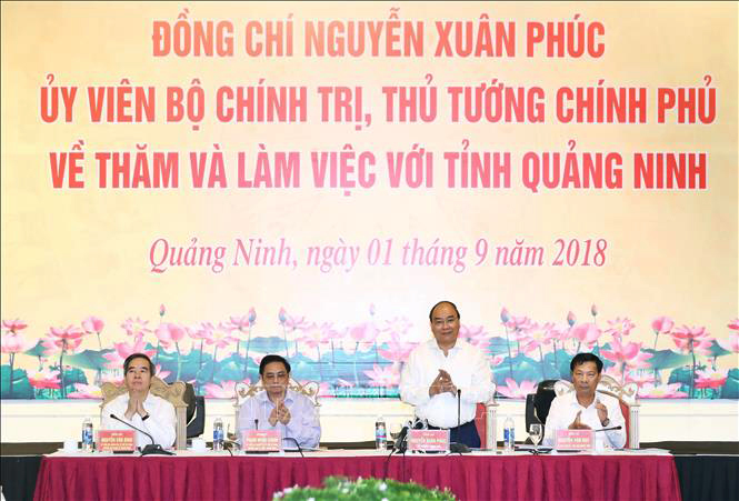 Thủ tướng Nguyễn Xuân Phúc: Quảng Ninh phải làm xuất sắc vai trò cực tăng trưởng phía Bắc