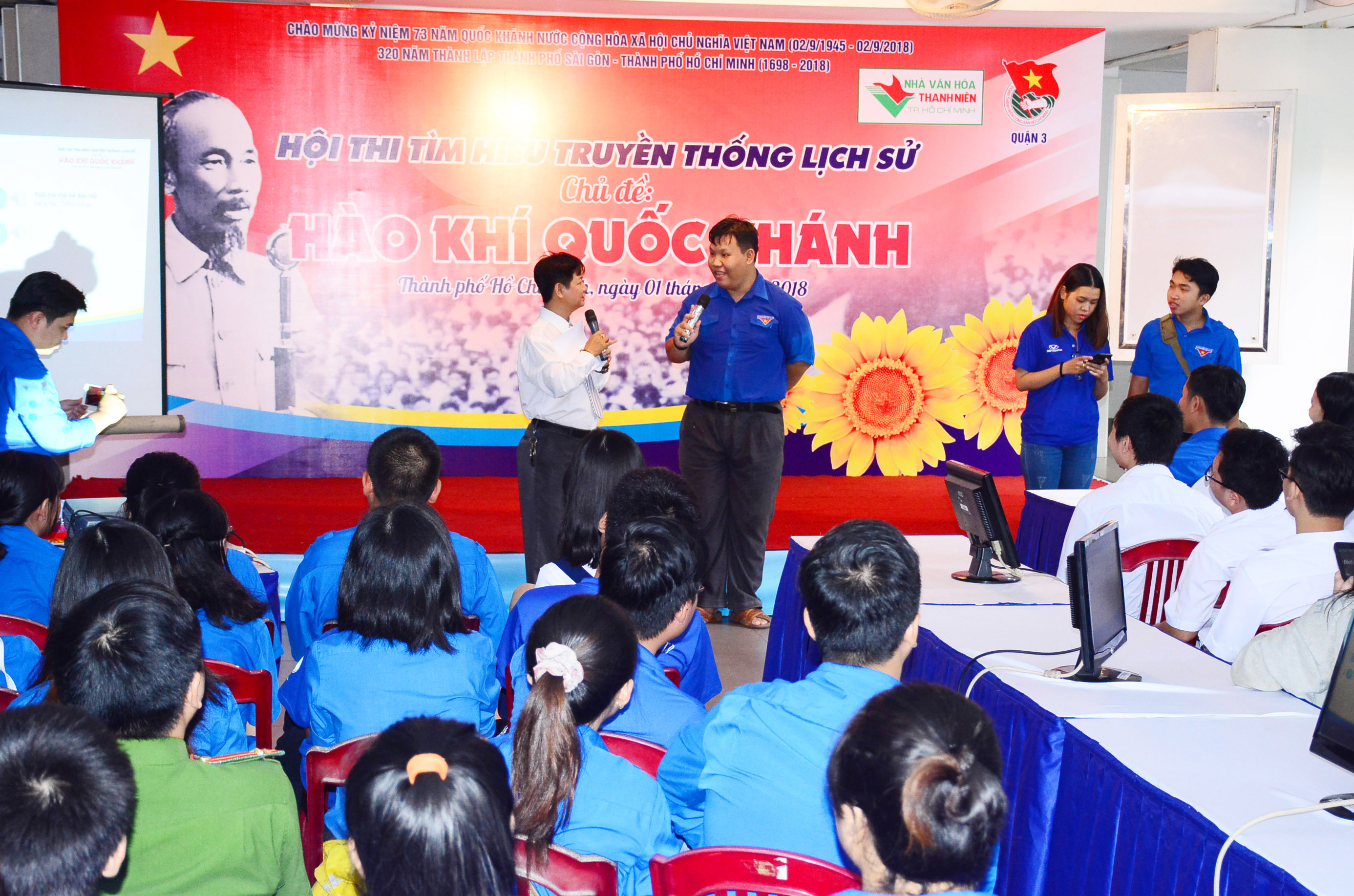 Sôi nổi Hội thi tìm hiểu truyền thống lịch sử về ý nghĩa Cách mạng Tháng Tám và Quốc khánh 2-9