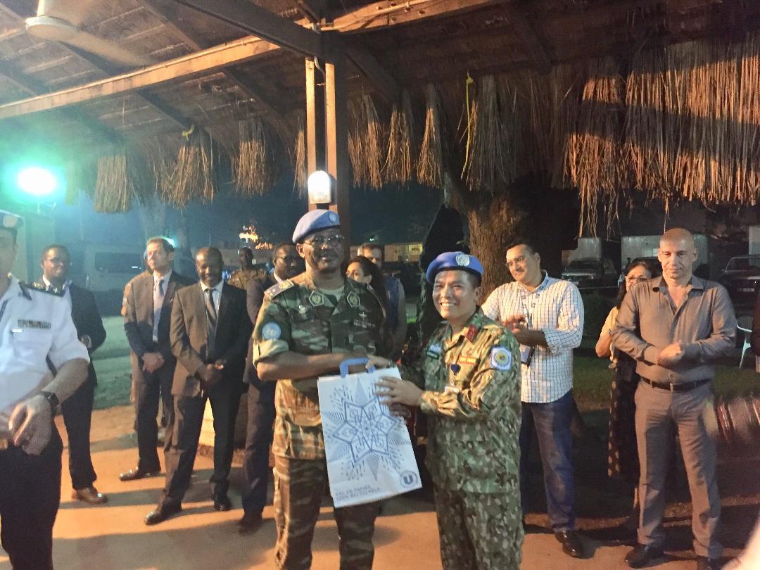 Kỷ niệm 73 năm Quốc khánh Việt Nam tại Phái bộ Gìn giữ hòa bình LHQ Cộng hòa Trung Phi