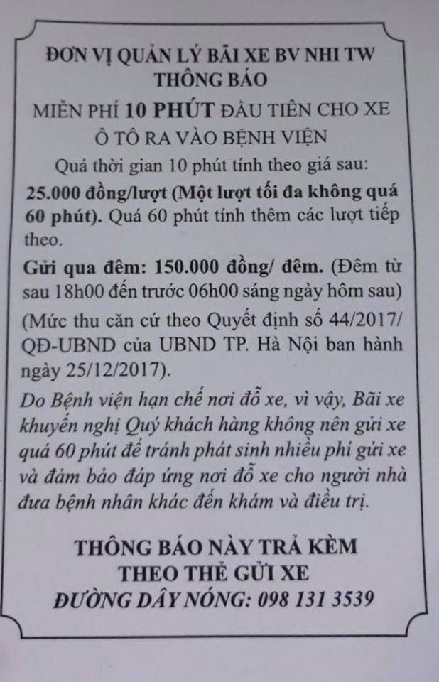 BÃI GỬI XE Ô TÔ HOẠT ĐỘNG 24/24 GẦN CỔNG LÝ TỰ TRỌNG