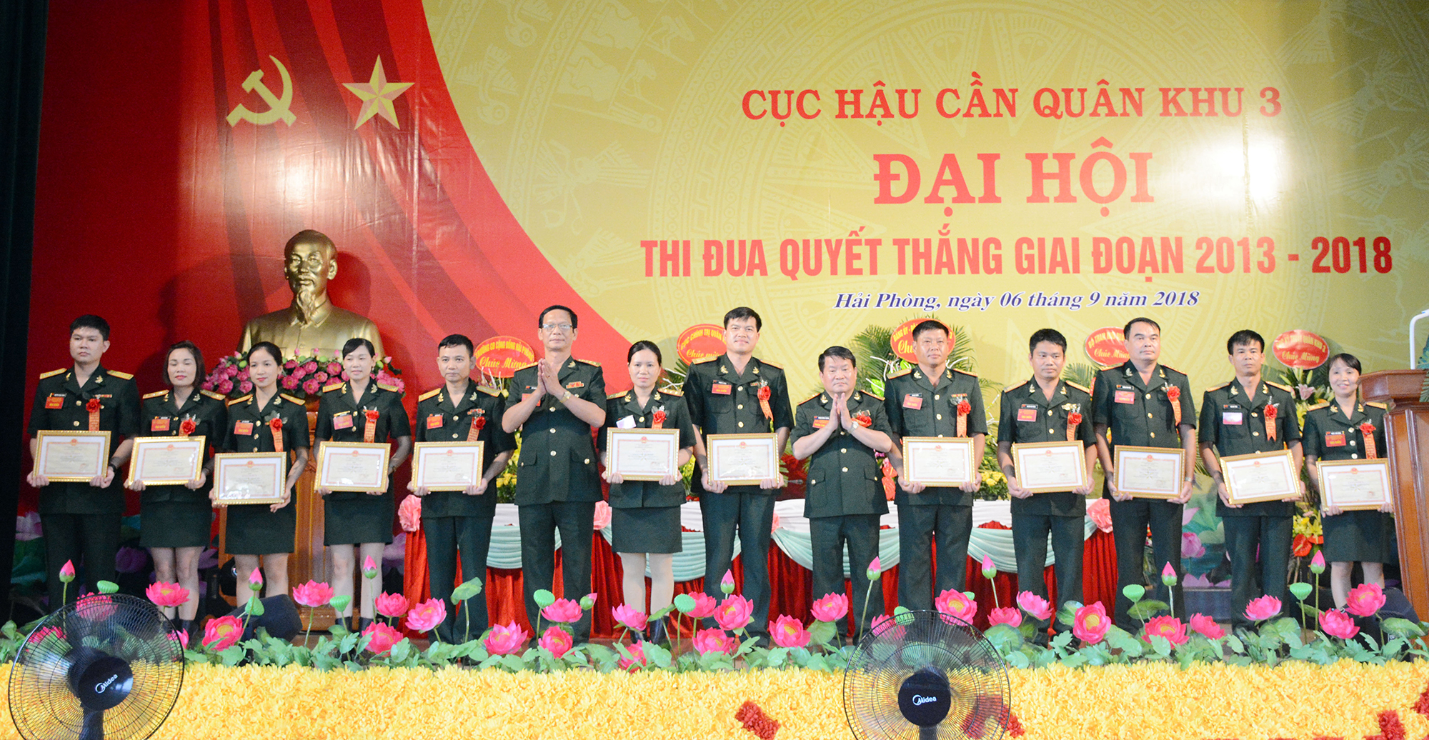 Cục Hậu cần Quân khu 3 tổ chức Đại hội Thi đua Quyết thắng giai đoạn 2013-2018