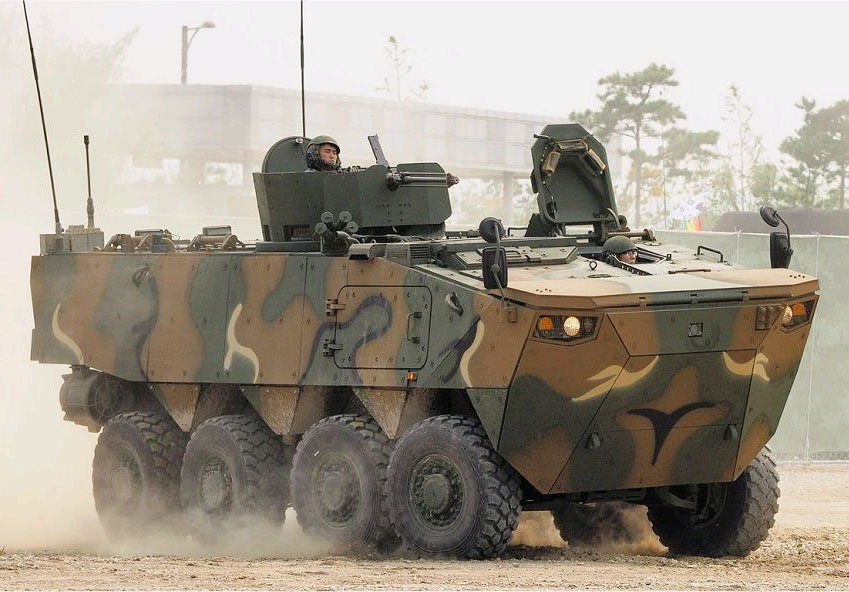 Hàn Quốc sẽ sản xuất đại trà xe bọc thép bánh lốp mới

