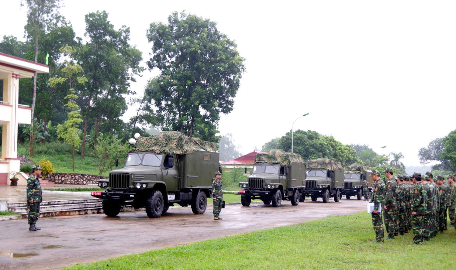 Lữ đoàn 139 thực hiện tốt nhiệm vụ hợp luyện thông tin cơ động
