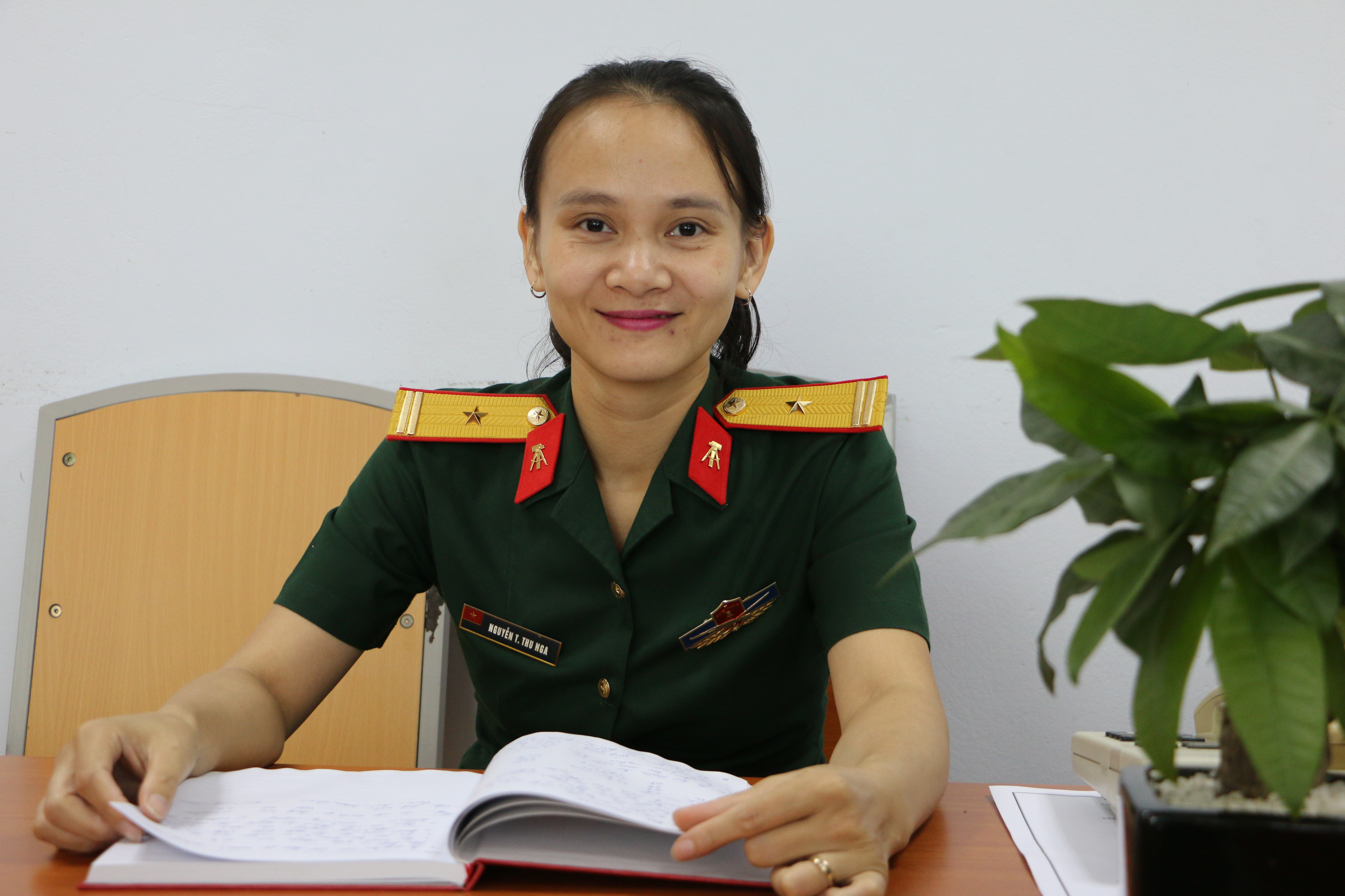 Chị Nga “say” nghiên cứu khoa học
