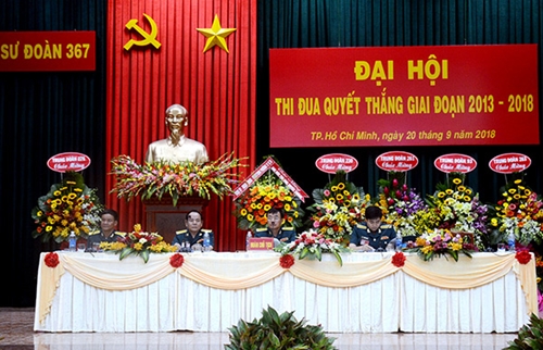 Sư đoàn 367 tổ chức Đại hội Thi đua Quyết thắng giai đoạn 2013 - 2018