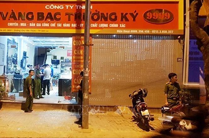 Bắt 3 đối tượng cướp tiệm vàng Trường Ký, Sơn La