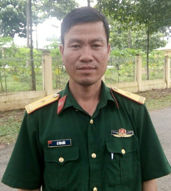 Thiếu tá QNCN Lê Văn Hiểu không tham của rơi