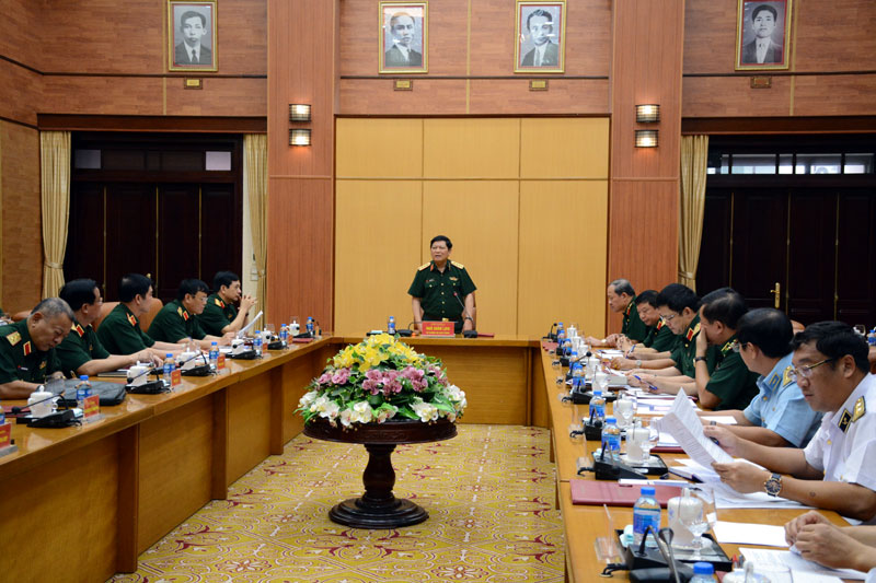 Bộ Quốc phòng triển khai nhiệm vụ quân sự - quốc phòng tháng 10 năm 2018

