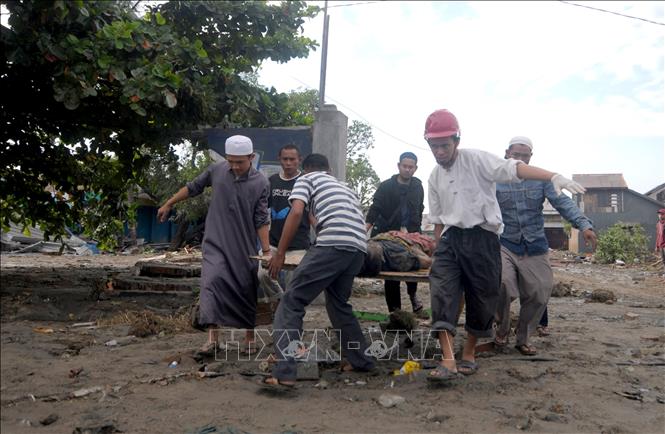 Động đất, sóng thần tại Indonesia: Số người thiệt mạng vượt quá 830