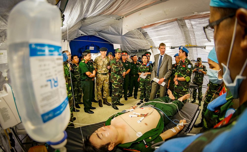 BVDCC 2.1 thực hành cấp cứu bệnh nhân.